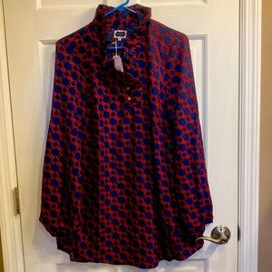 Mud pie Whitney Ruffle Tunic